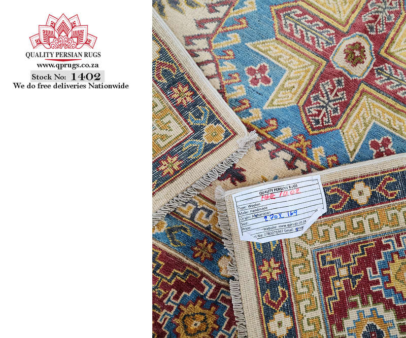 Incredible Afghan Kazaq Carpet 270 x 169 CM