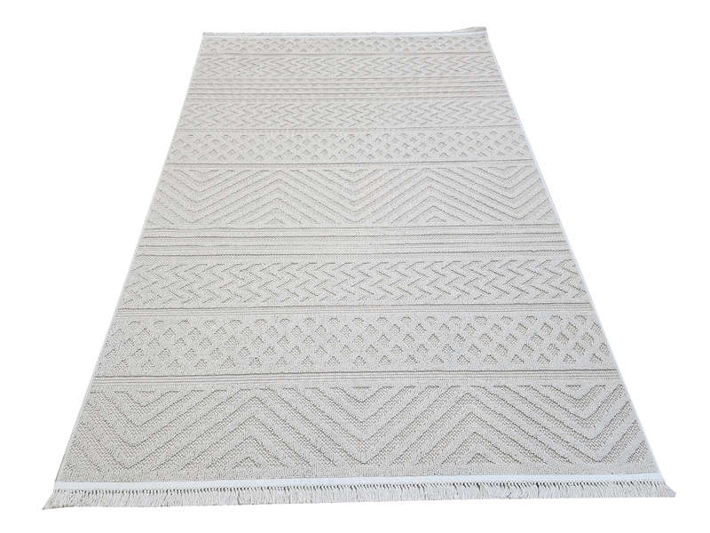 Fine beige Jute style Carpet 290 x 200 cm