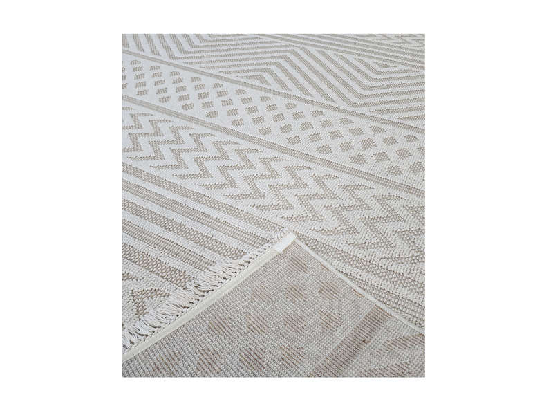 Fine beige Jute style Carpet 290 x 200 cm