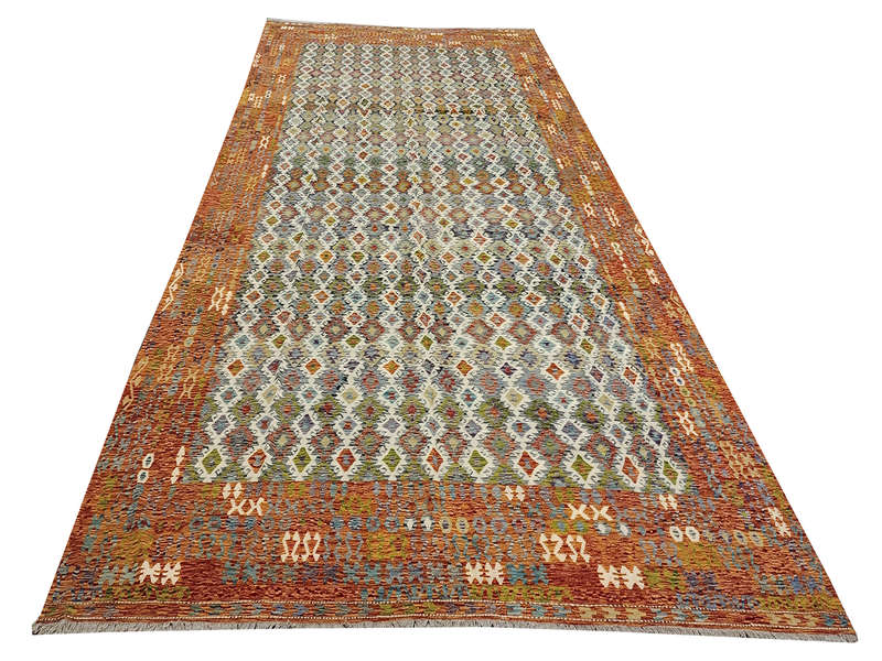 Fine Afghan choubi kilim 683 X 412 cm