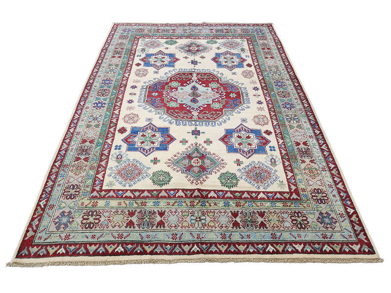 Gorgeous Afghan Kazaq Carpet 242 x 183 CM