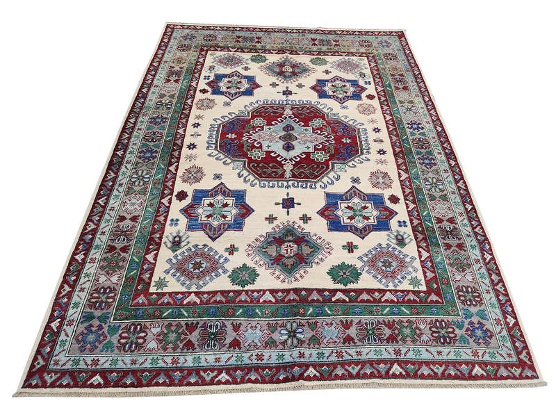 Gorgeous Afghan Kazaq Carpet 242 x 183 CM