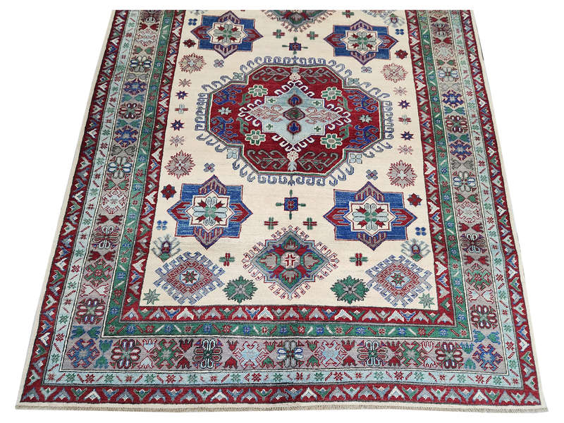 Gorgeous Afghan Kazaq Carpet 242 x 183 CM