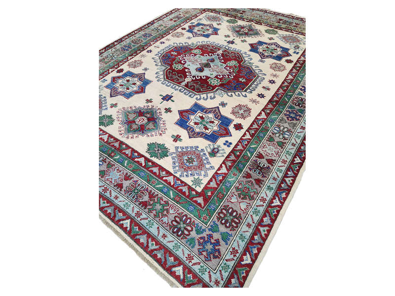 Gorgeous Afghan Kazaq Carpet 242 x 183 CM