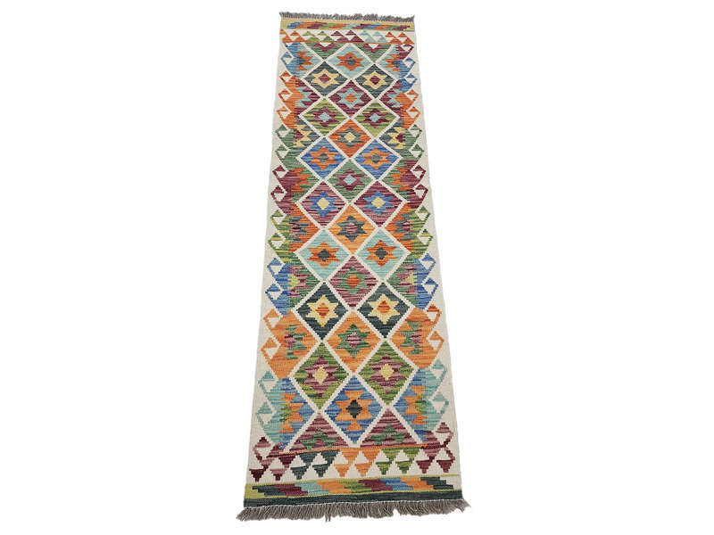 Gorgeous Afghan Choubi Kilim Runner 203 x 64 CM