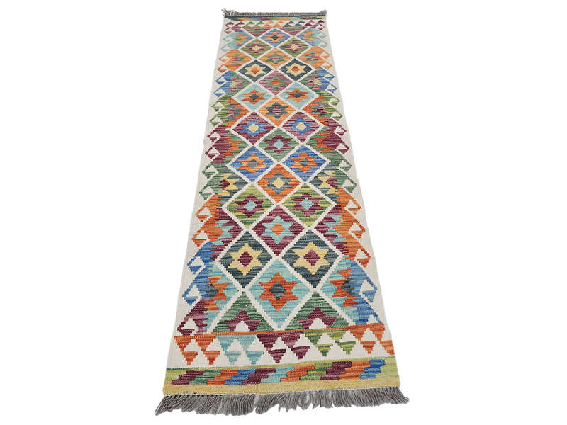 Gorgeous Afghan Choubi Kilim Runner 203 x 64 CM