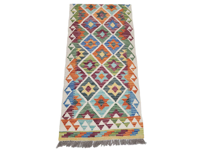 Gorgeous Afghan Choubi Kilim Runner 203 x 64 CM