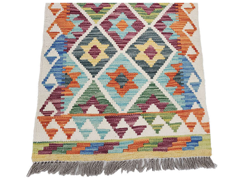 Gorgeous Afghan Choubi Kilim Runner 203 x 64 CM