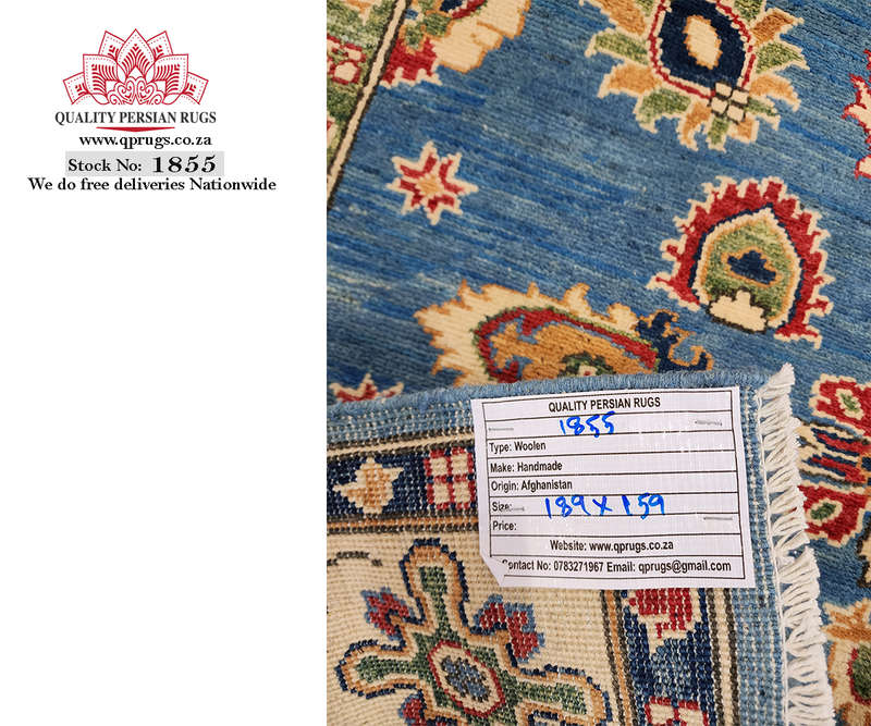 Stunning Afghan Ariana Carpet 189 x 159 CM