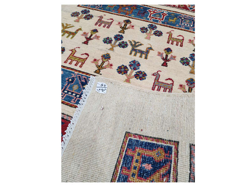 Stunning Afghan Ariana Carpet 152 X 104 CM