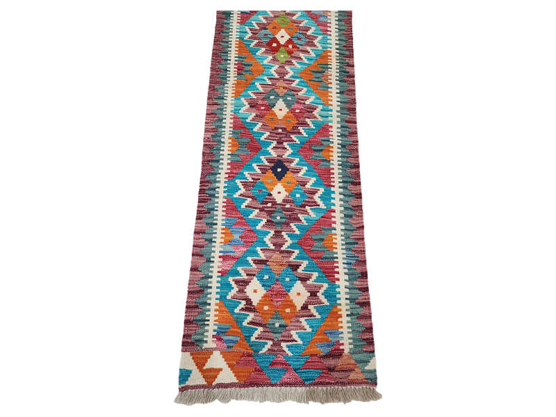 Beautiful Afghan Choubi Kilim Runner 191 x 57 CM