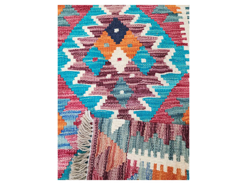 Beautiful Afghan Choubi Kilim Runner 191 x 57 CM