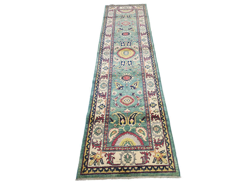Stunning Afghan Ariana Carpet Runner 297 x 82 CM