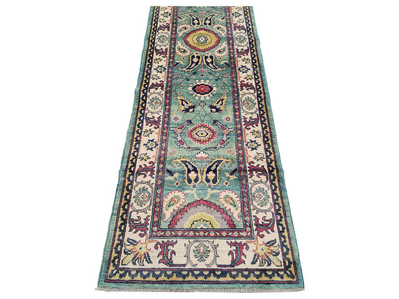 Stunning Afghan Ariana Carpet Runner 297 x 82 CM