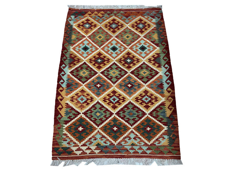 Stunning Afghan Choubi Kilim 148 x 104 CM