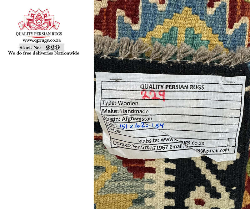 Beautiful Afghan Choubi Kilim 151 x 102 CM