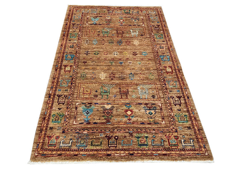 Fine Quality Afghan Ariana Choubi Carpet 147 X 95 CM