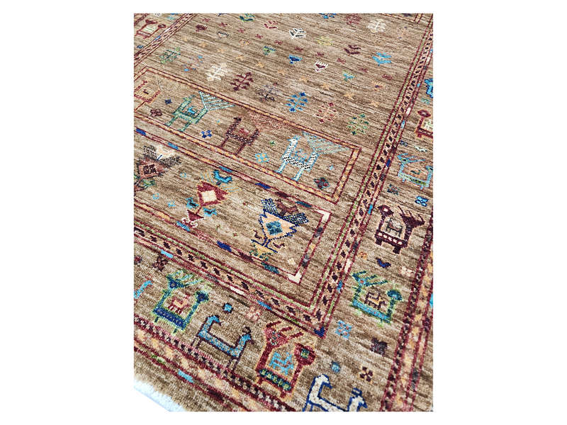 Fine Quality Afghan Ariana Choubi Carpet 147 X 95 CM