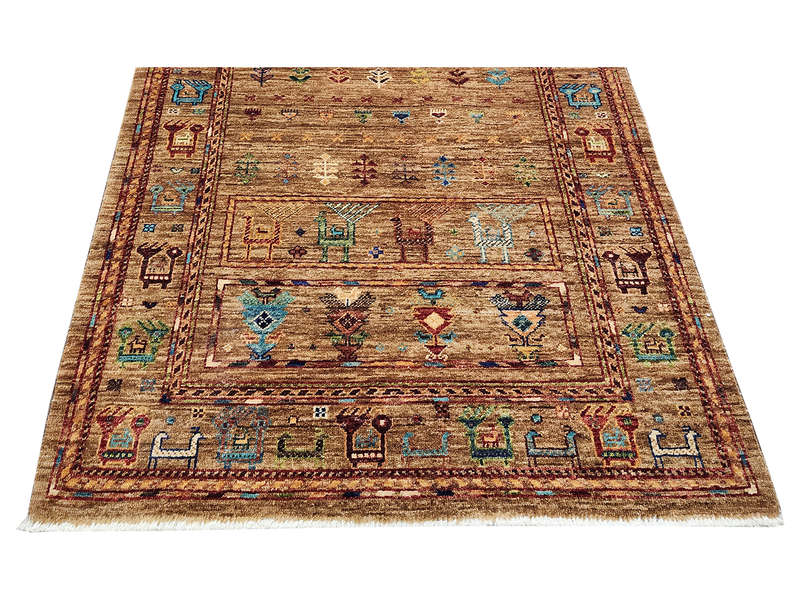 Fine Quality Afghan Ariana Choubi Carpet 147 X 95 CM