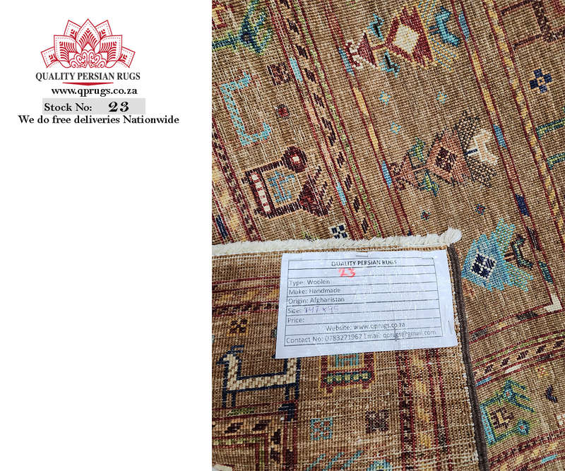 Fine Quality Afghan Ariana Choubi Carpet 147 X 95 CM