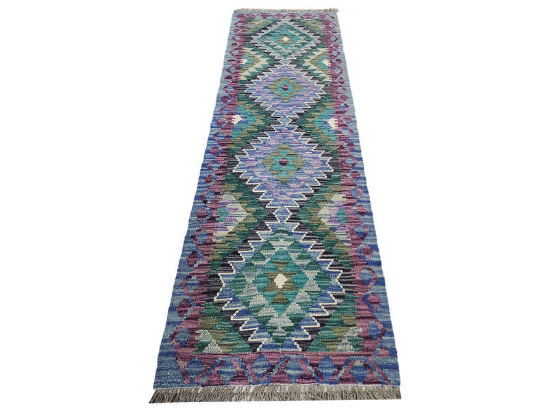 Rare Afghan Choubi Kilim Runner 200 x 64 CM