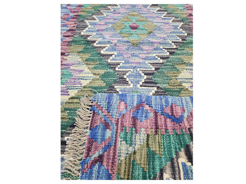 Rare Afghan Choubi Kilim Runner 200 x 64 CM