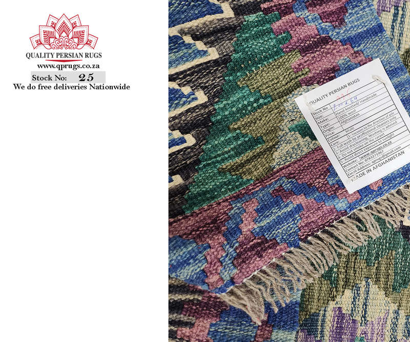 Rare Afghan Choubi Kilim Runner 200 x 64 CM
