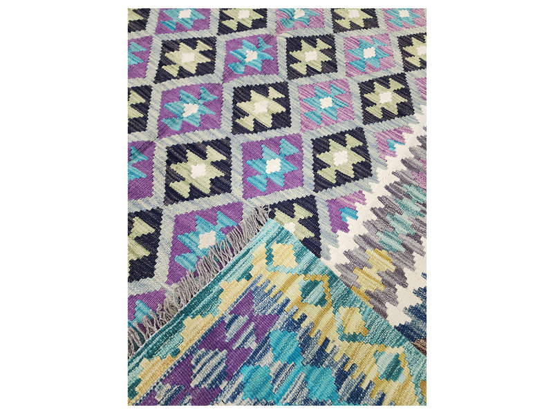 Rare Color Afghan Choubi kilim 255 x 184 CM