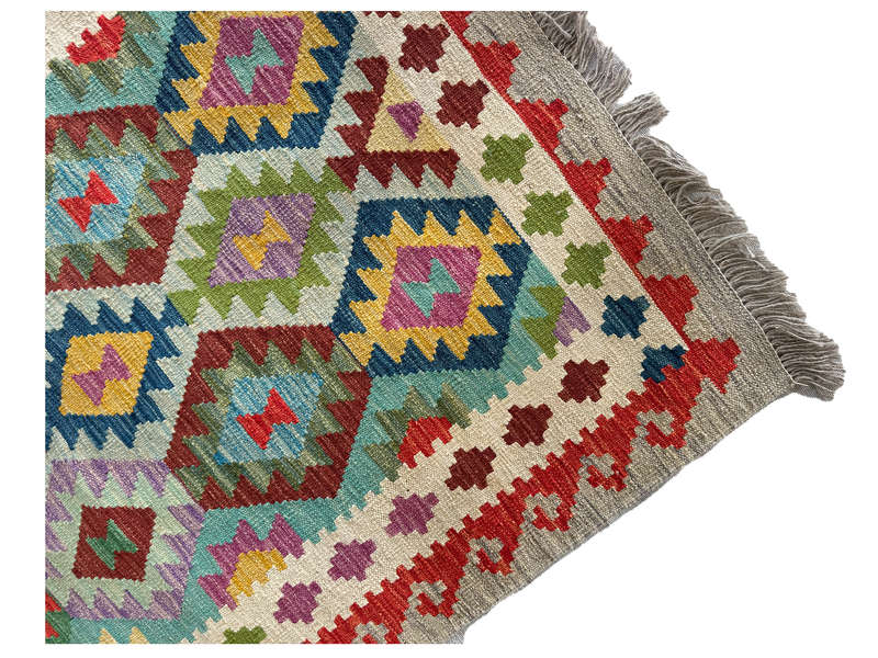 Rare Color Afghan Choubi Kilim 156 x 102 CM