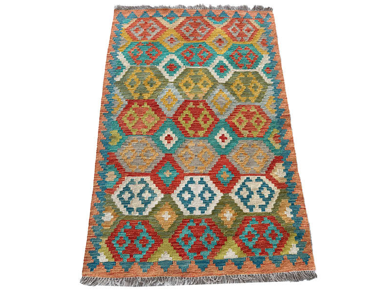 Stunning Afghan Choubi Kilim 152 x 102 CM