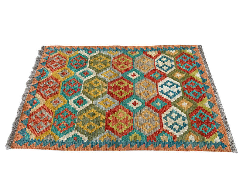 Stunning Afghan Choubi Kilim 152 x 102 CM