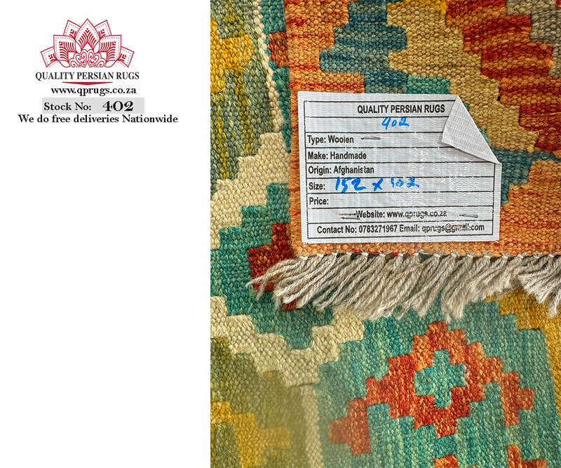 Stunning Afghan Choubi Kilim 152 x 102 CM