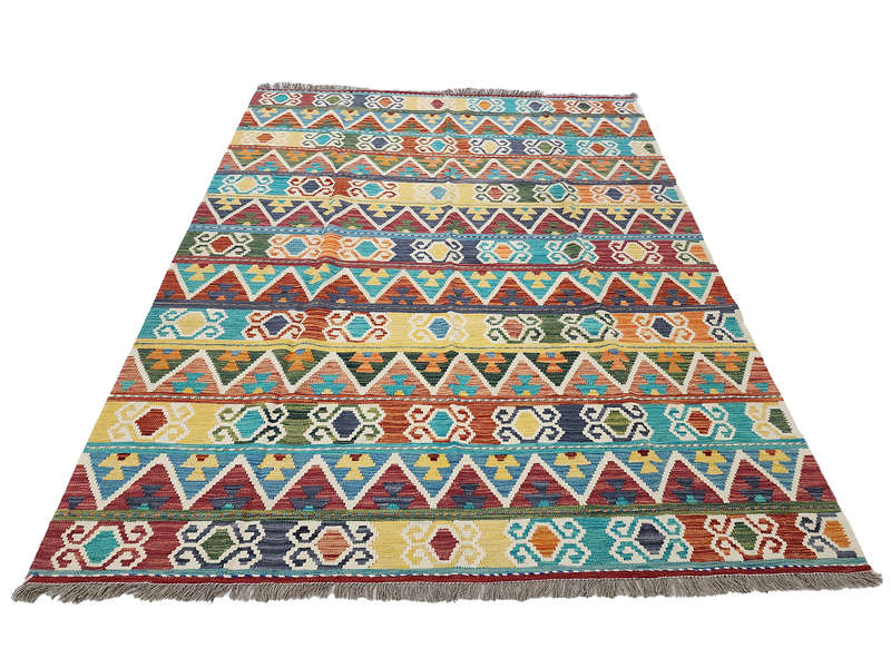 Fine Quality Afghan Choubi kilim 241 x 186 CM