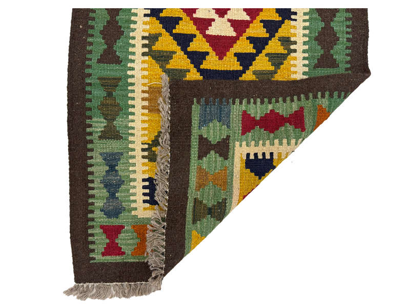 Stunning Afghan Maimana Kilim Runner 194 x 66 CM