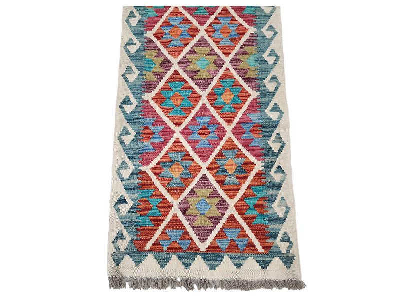 Gorgeous Afghan Choubi Kilim Runner 202 x 61 CM
