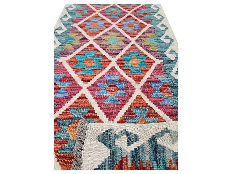 Gorgeous Afghan Choubi Kilim Runner 202 x 61 CM