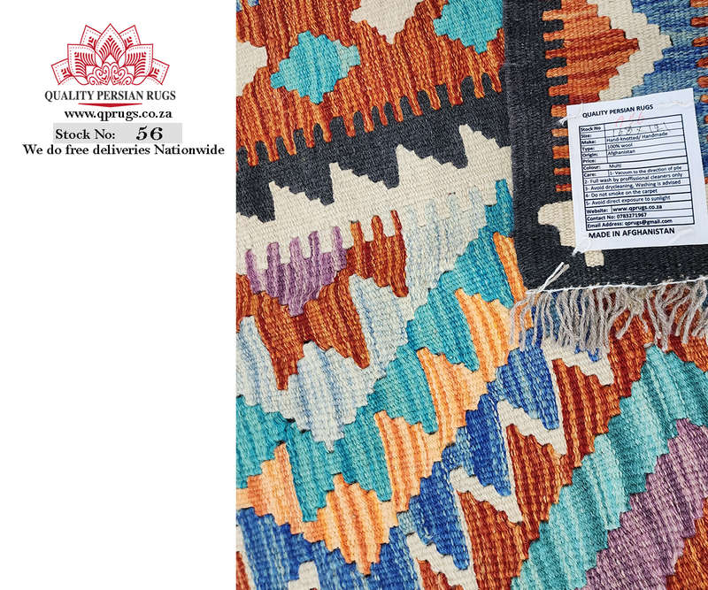 Incredible Afghan Choubi kilim 168 x 121 CM