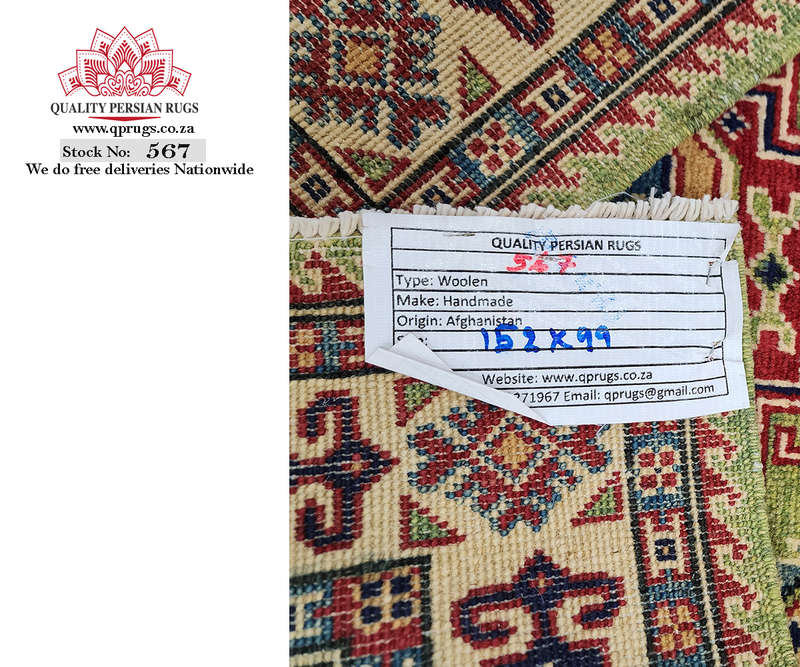 Gorgeous Afghan Ariana Carpet 152 X 99 CM