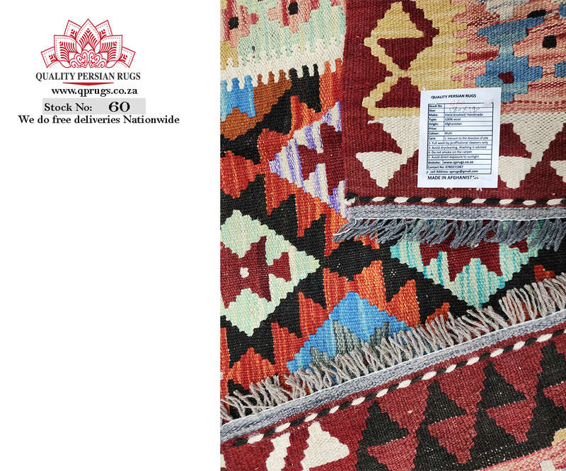 Beautiful Afghan Choubi kilim 180 x 120 CM