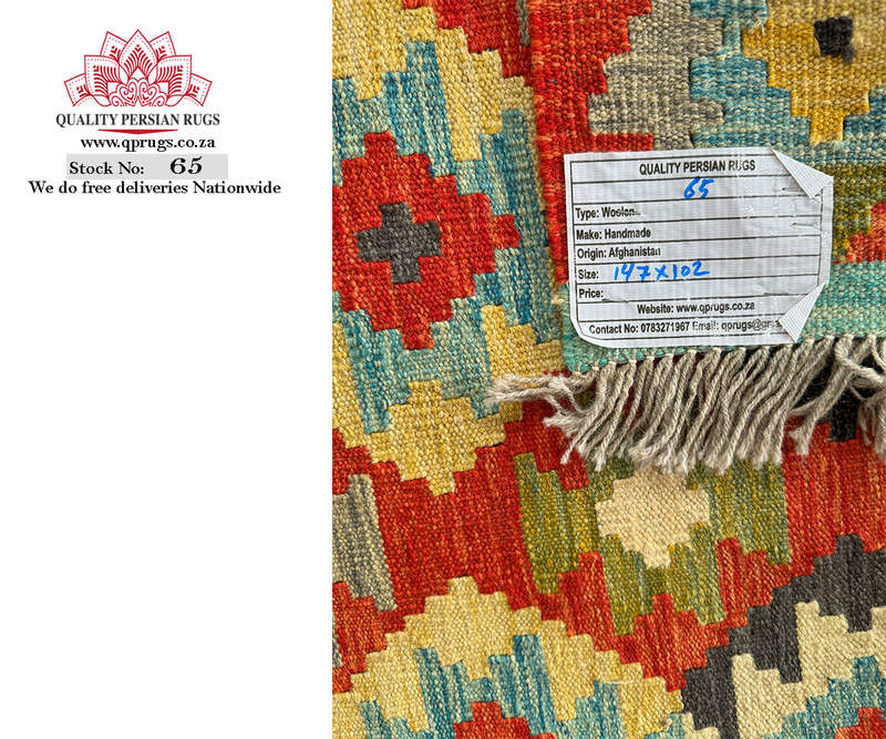 Fine Quality Afghan Choubi Kilim 147 x 102 CM