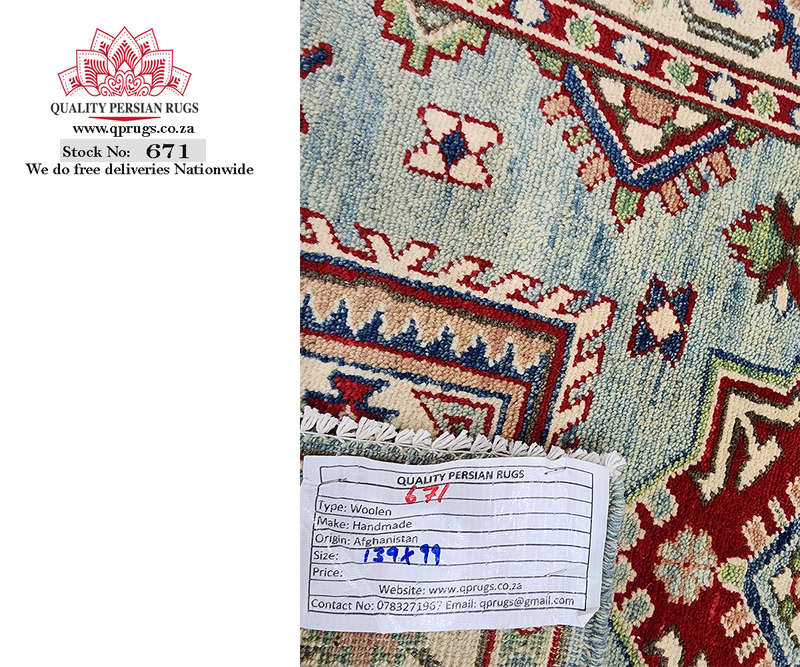 Fine Afghan Ariana Carpet 139 X 99 CM