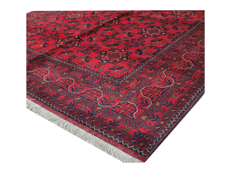 Fine Afghan Turkman Carpet 229 x 169 cm