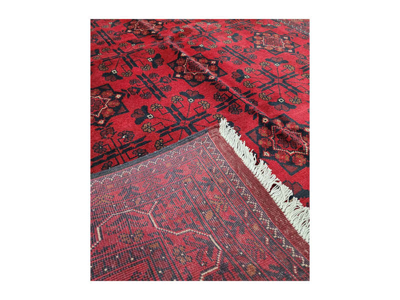 Fine Afghan Turkman Carpet 229 x 169 cm