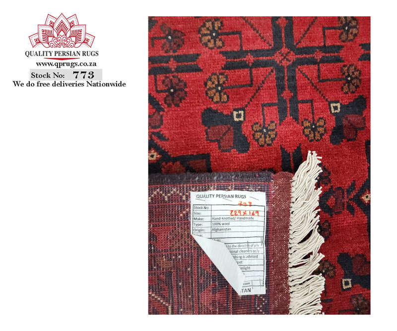 Fine Afghan Turkman Carpet 229 x 169 cm