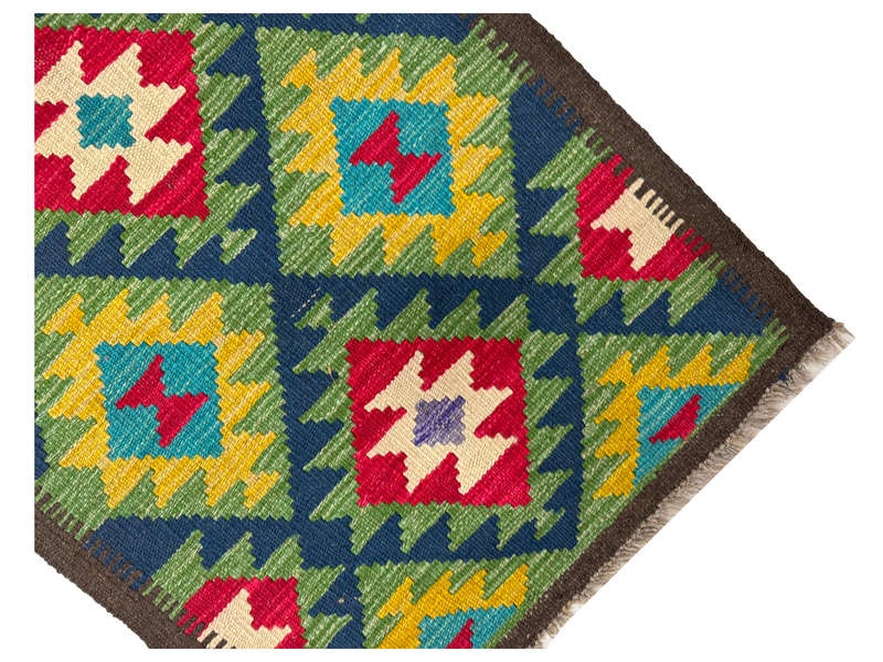 Fine Afghan Maimana Kilim Runner 204 x 63 CM