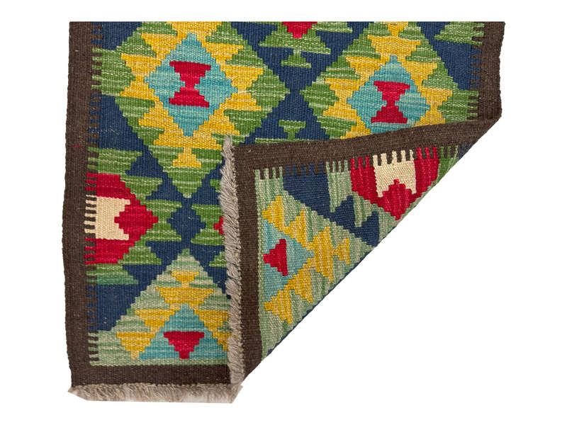 Fine Afghan Maimana Kilim Runner 204 x 63 CM