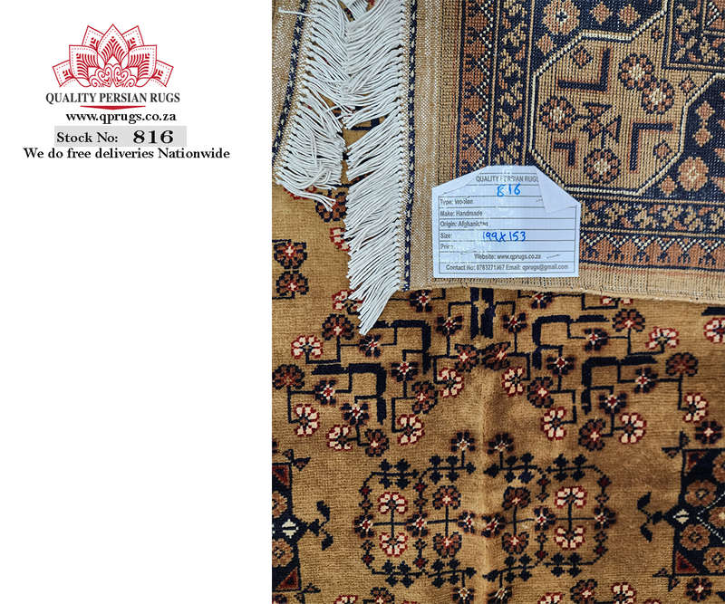 Gorgeous Afghan Marinoos Carpet 199 X 153 cm