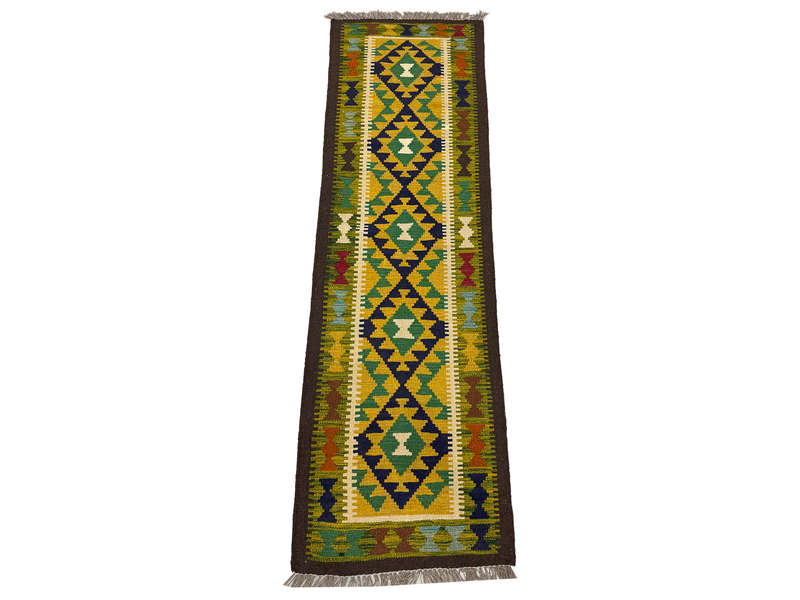 Gorgeous Afghan Maimana Kilim Runner 200 x 61 CM