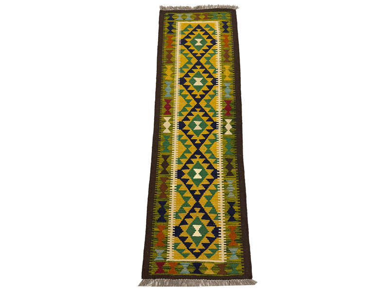 Gorgeous Afghan Maimana Kilim Runner 200 x 61 CM