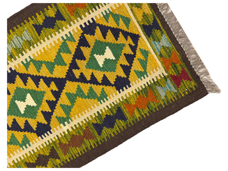 Gorgeous Afghan Maimana Kilim Runner 200 x 61 CM